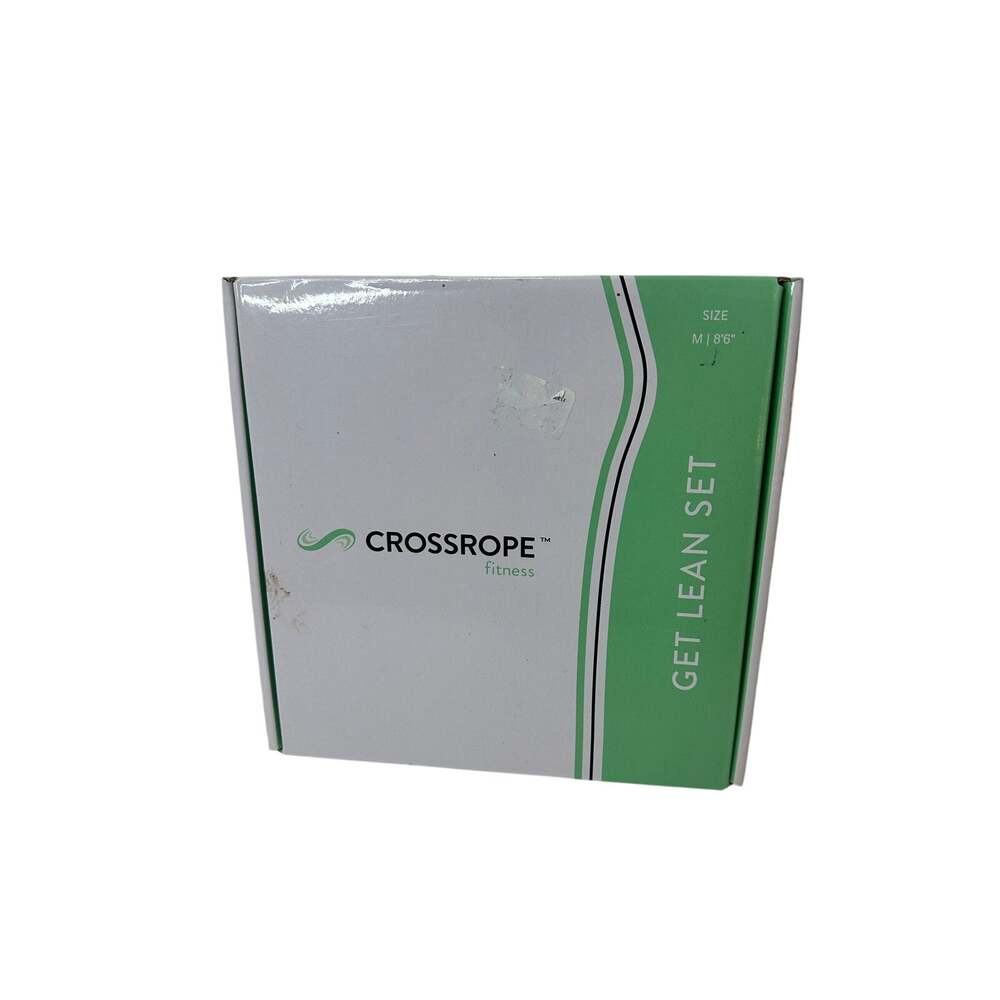 Crossrope Get Lean Set Weighted Jump Rope Set Size M 8'6" New in Box!